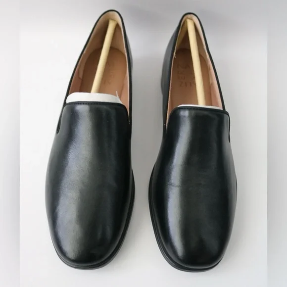 NWOT- Naturalizer Effortless Loafers in Black Leather, Size 7.5M - Picture 1 of 7